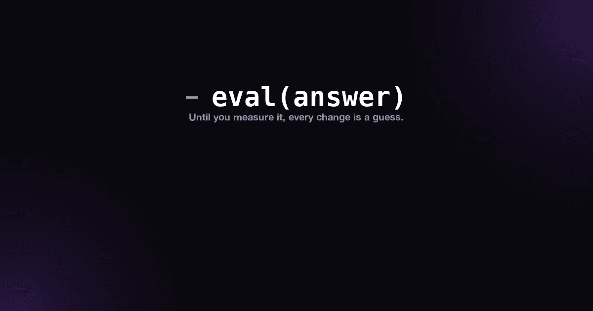 How do you know when your AI feature is wrong?
